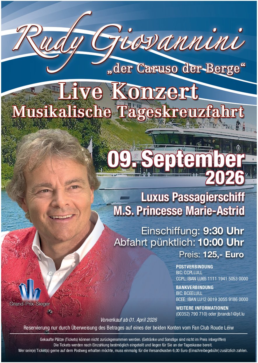 Rudy Giovanni FLY M.A 2026